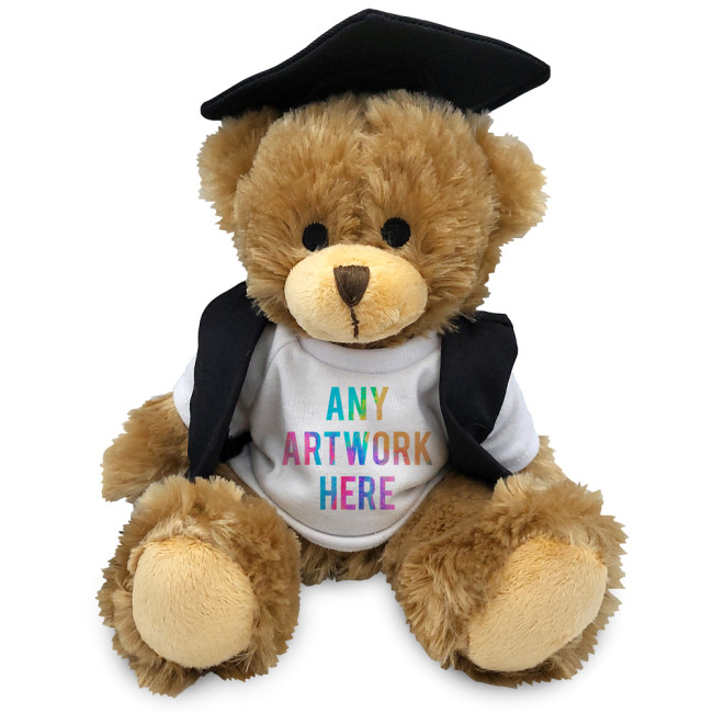 Branded Charles Jointed Soft Toy Teddy Bear In Graduate Outfit