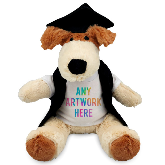 Branded Darcy Dog In Graduate Outfit 20cm