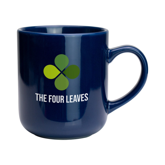 Custom Printed Clover Earthenware Mug 420ml - Image 4