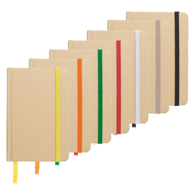 Branded Bromley Kraft A6 Notebook - Image 1