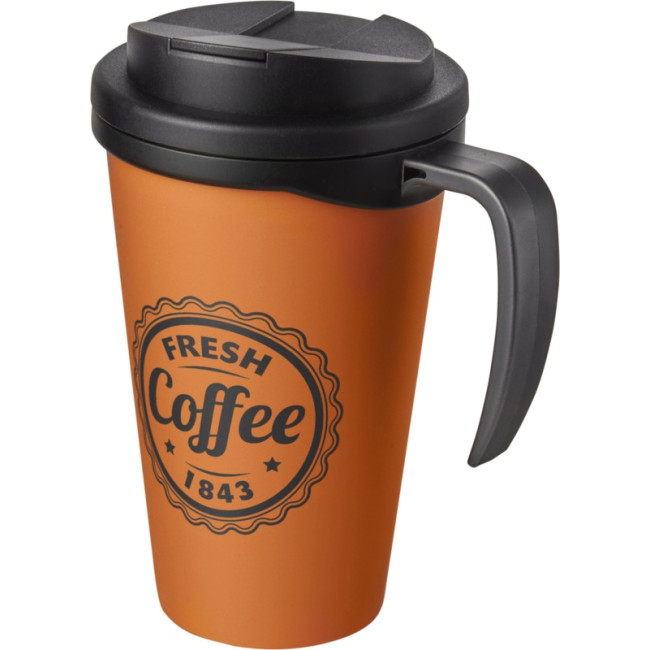 Custom Printed Americano Grande Mug With Spill-Proof Lid 350ml - Image 4