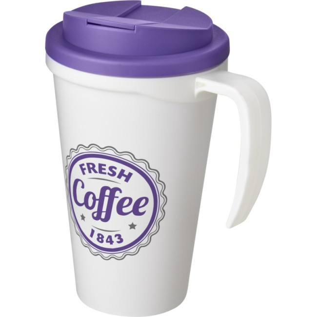 Custom Printed Americano Grande Mug With Spill-Proof Lid 350ml - Image 6