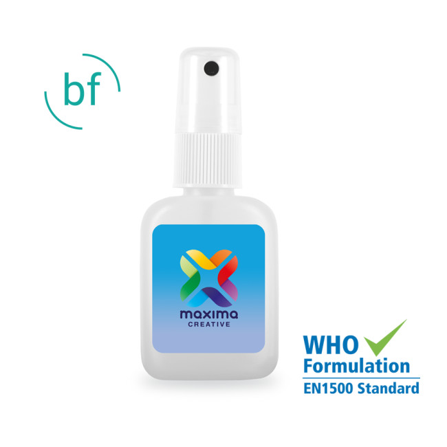 Branded Oval Hand Sanitiser 30ml