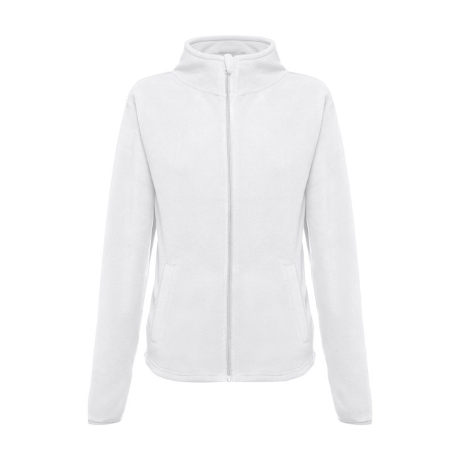 Custom Printed Helsinki Women's Polar Fleece Jacket White