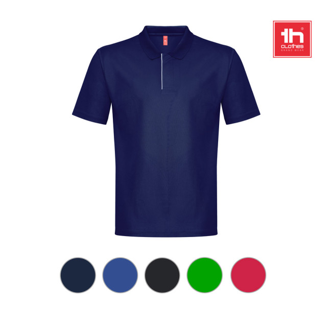 Custom Printed Dynamic Men's Technical Polo Shirt