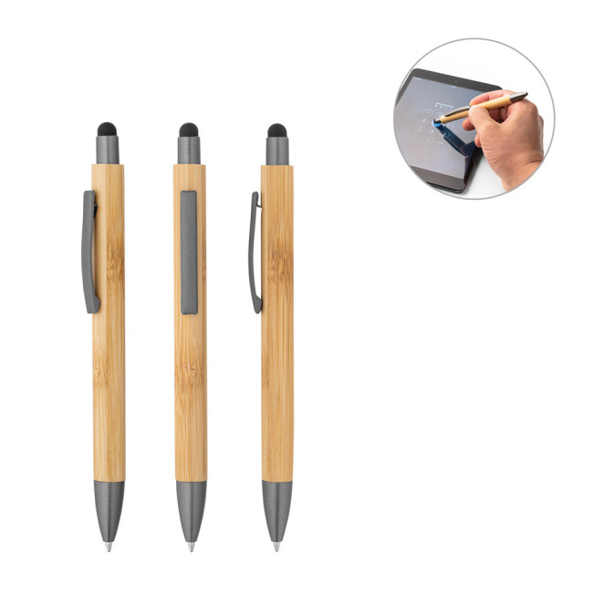 Branded Zola Bamboo Ballpen Matt Finish