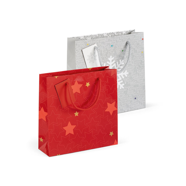 Custom Printed Narvik Christmas Gift Bag