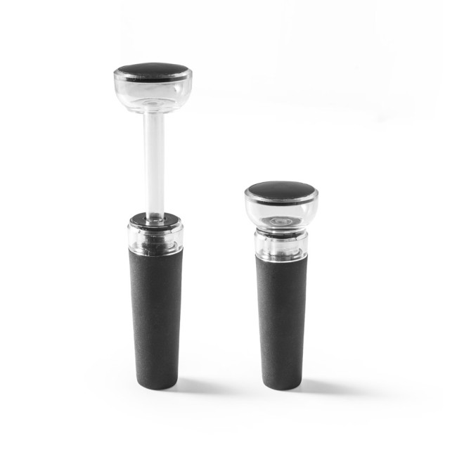 Custom Printed Wine Stopper With Vacuum Pump