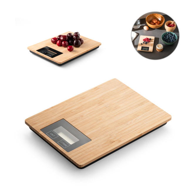 Branded Heisenberg Bamboo Digital Kitchen Scale