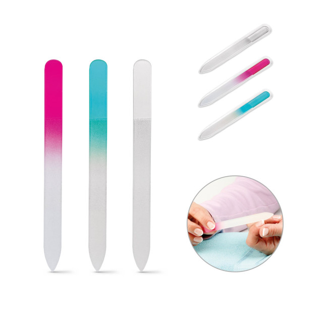 Branded Raspera Glass Nail File