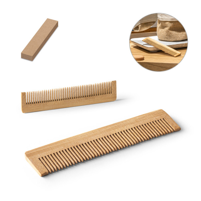 Branded Enos Bamboo Comb