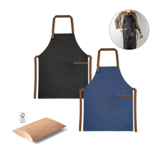 Custom Printed Vesper Cotton Apron 300 g/m²