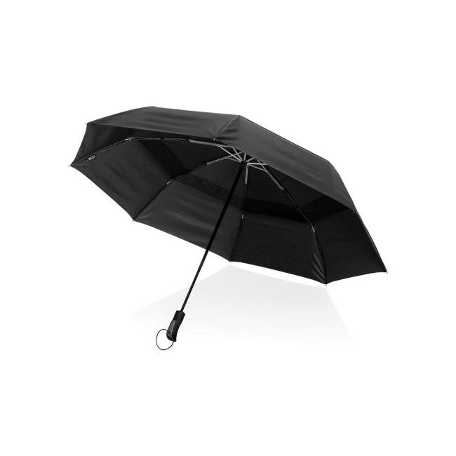 Branded Swiss Peak Aware Tornado Pocket Storm Umbrella 27”