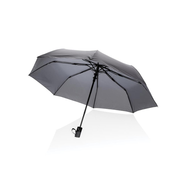 Custom Printed Impact Aware Rpet Mini Auto Open Umbrella 21" - Image 4