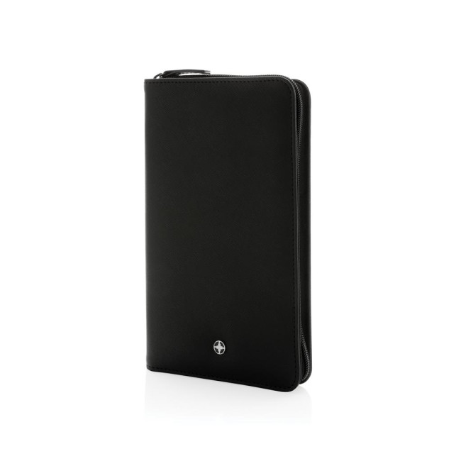 Branded Swiss Peak Heritage RCS Rpu RFID Travel Wallet - Image 2