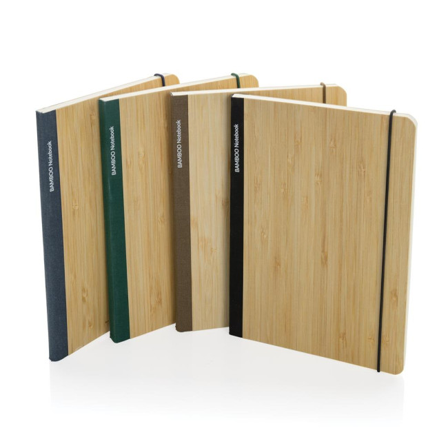 Branded Scribe Bamboo A5 Notebook