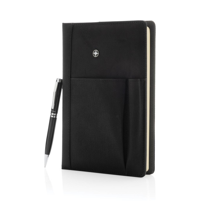 Custom Printed Refillable Notebook And Pen Set