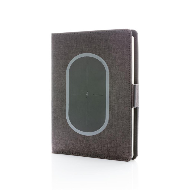 Custom Printed Air 5W Wireless Charging Notebook Cover A5