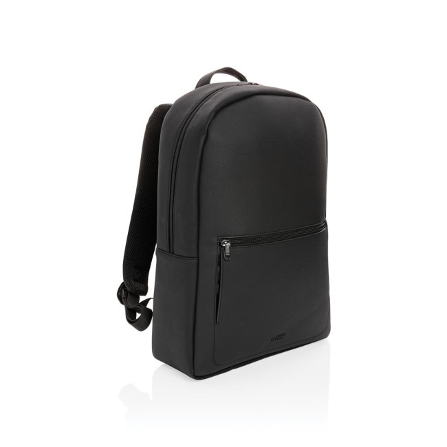 Branded Swiss Peak Deluxe PU Laptop Backpack