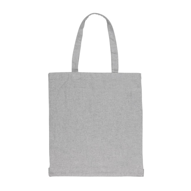 Custom Printed Impact Aware Recycled Cotton Tote W/Bottom - Image 7