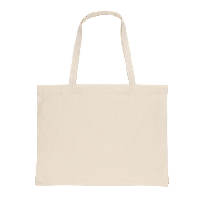 Custom Printed Impact Aware Recycled Cotton Shopper - Image 2