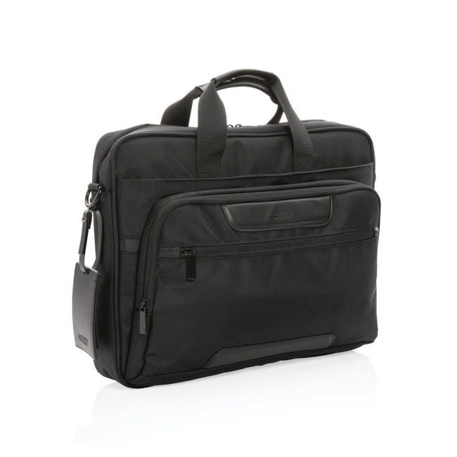 Branded Swiss Peak Aware Rpet Voyager Laptop Bag 15.6"