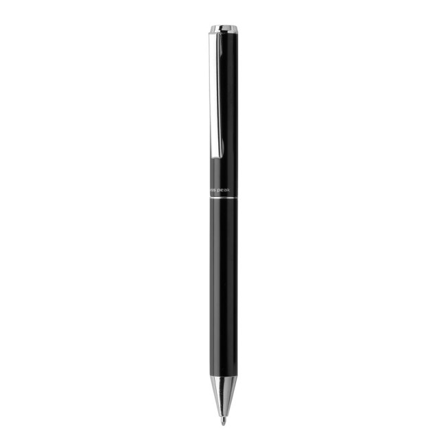 Branded Swiss Peak Cedar RCS Certified Recycled Aluminium Pen - Image 2