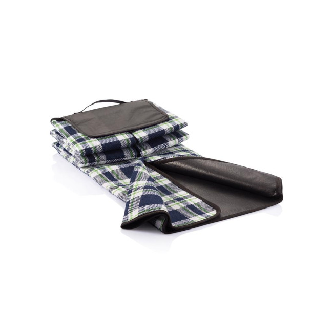 Custom Printed Tartan Picnic Blanket - Image 1