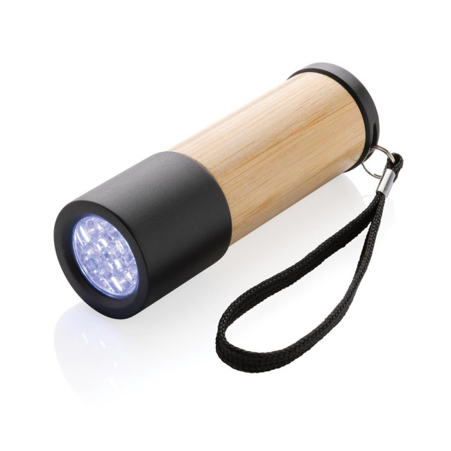 Branded Bamboo & RCS Certfied Recycled Plastic Torch