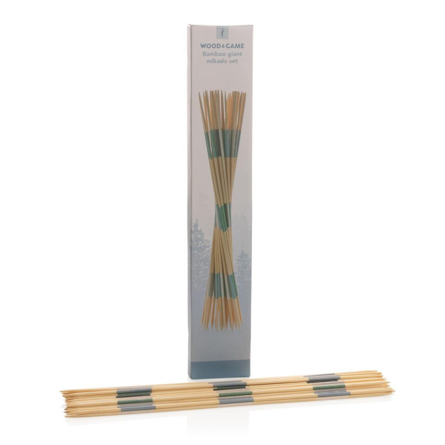 Branded Bamboo Giant Mikado Set