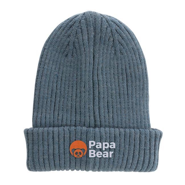 Custom Printed Impact Aware Polylana Double Knitted Beanie - Image 2