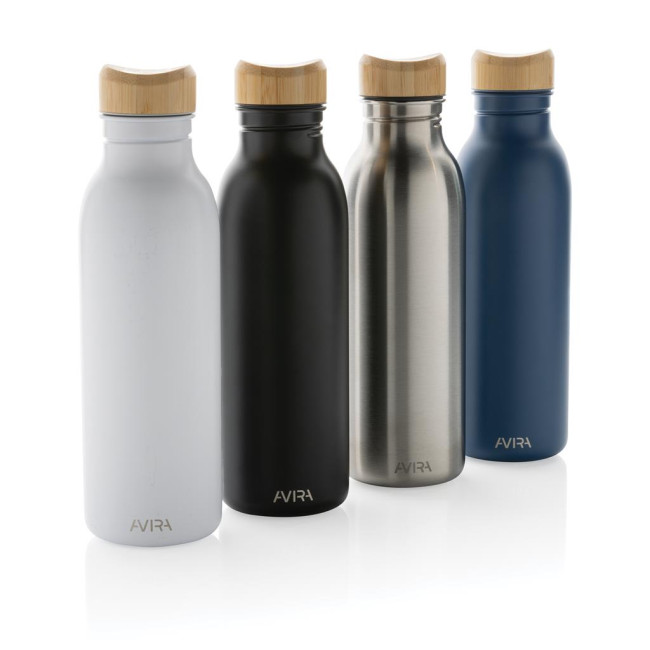 Custom Printed Avira Alcor RCS Re-Steel Single Wall Water Bottle 600ml