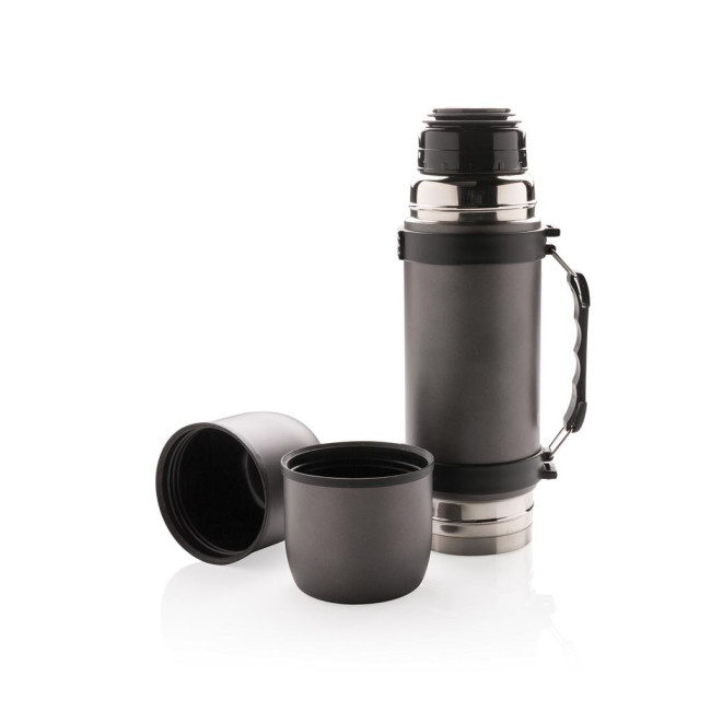 Custom Printed Vacuum Flask With 2 Cups