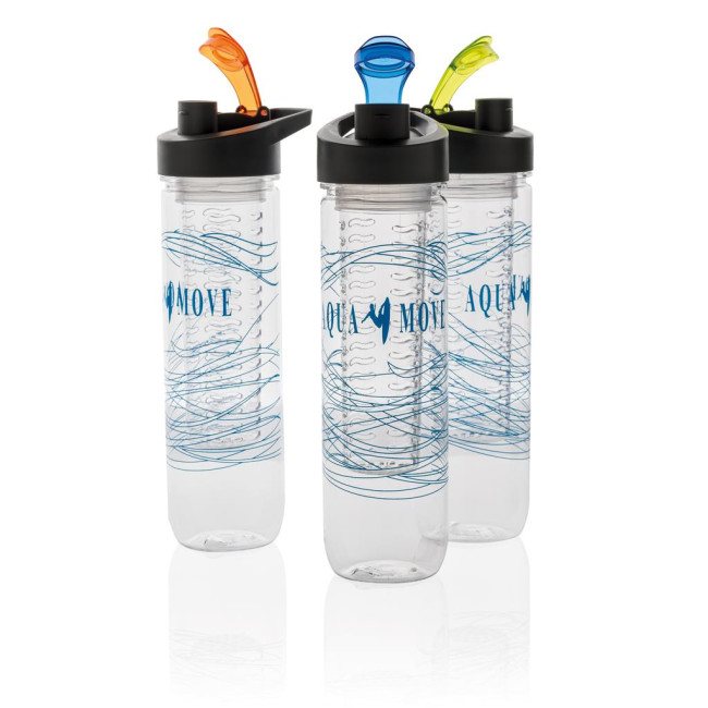 Custom Printed Water Bottle With Infuser 800ml - Image 1