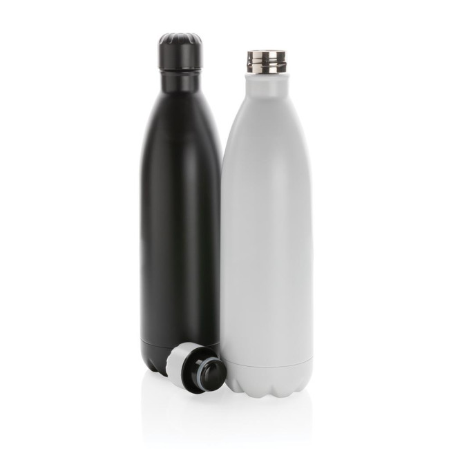 Custom Printed Solid Colour Vacuum Stainless Steel Bottle 1L