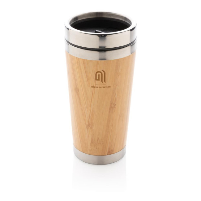 Branded Bamboo Tumbler 450ml