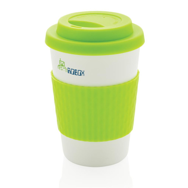 Custom Printed Reusable Coffee Cup 270ml - Image 6