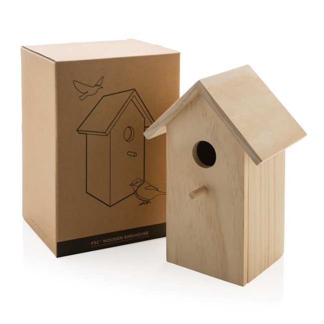 Custom Printed Wooden Birdhouse