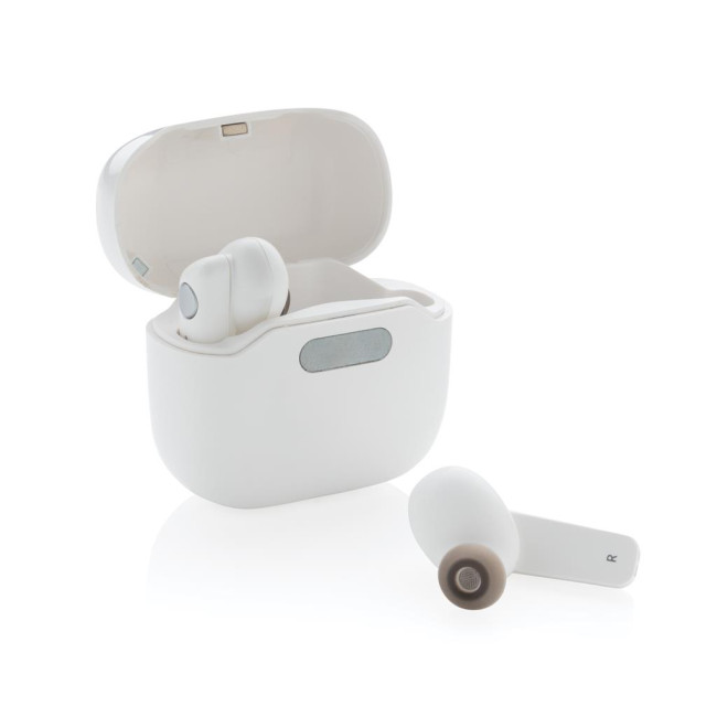 Custom Printed Tws Earbuds In UV-C Sterilising Charging Case