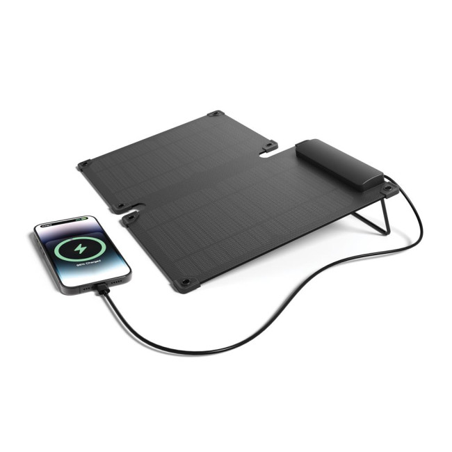 Custom Printed Solarpulse Rplastic Portable Solar Panel 10W