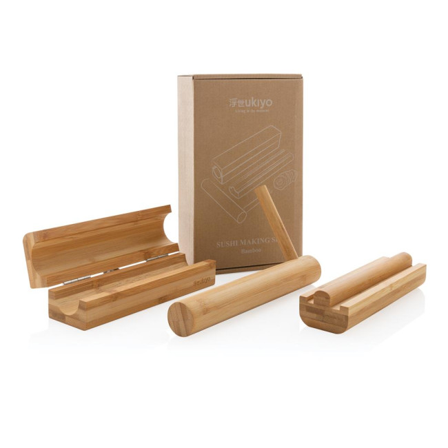 Branded Ukiyo Bamboo Sushi Making Set