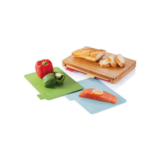 Custom Printed Cutting Board With Hygienic Boards 4pcs