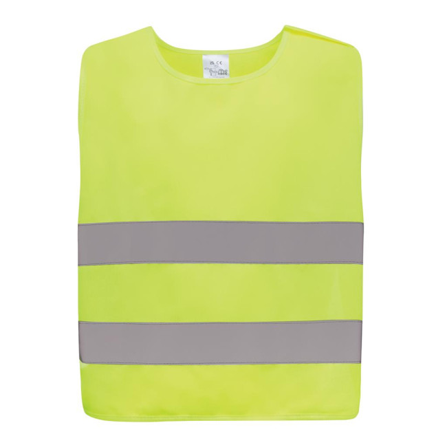 Custom Printed GRS Recycled Pet High-Visibility Safety Vest 7-12 Years