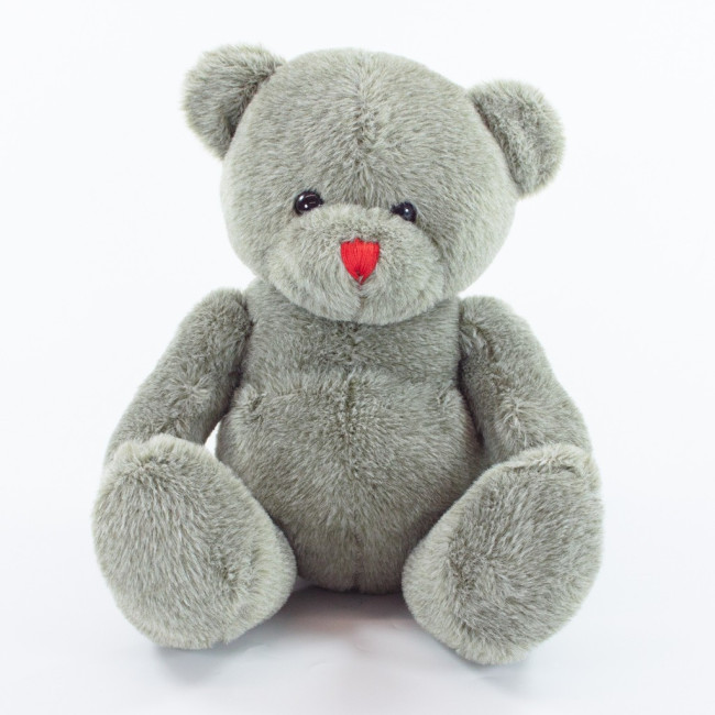 Custom Printed Red Nose Bear 20cm - Image 1