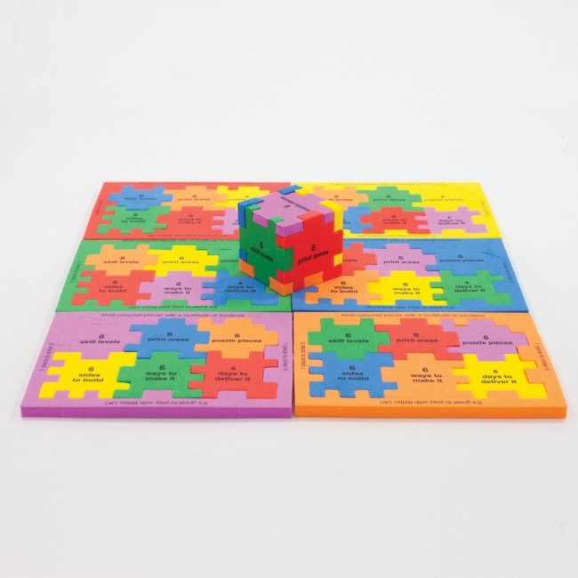 Custom Printed Snafooz Puzzle Multi Coloured Small - Image 1