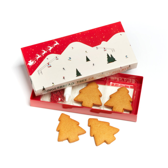 Branded Eco Treat Pack Ginger Bread Trees