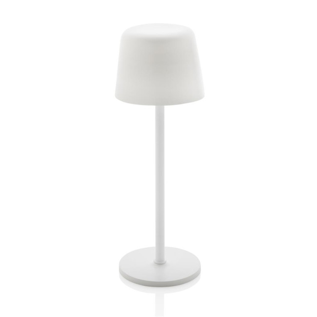 Custom Printed Zenic RCS Recycled Plastic USB Re-Chargable Table Lamp - Image 3