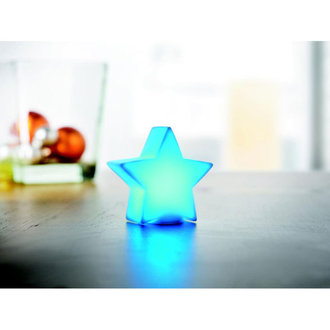 Custom Printed Star Colour Changing Light - Image 1