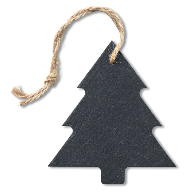 Custom Printed Slate Xmas Hanger Tree