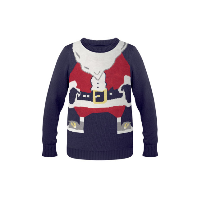 Custom Printed Christmas Sweater S/M - Image 2